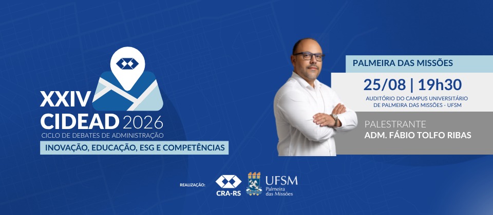 XXIV CIDEAD: PALMEIRA DAS MISSÕES - PRESENCIAL